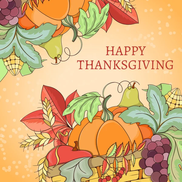 Thanksgiving holiday card