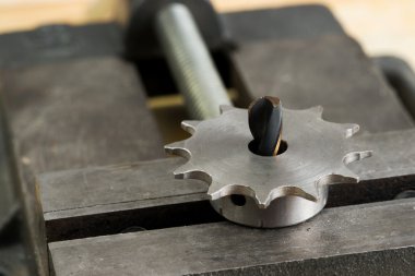 Ahşap masaüstü ortamı araçlar üzerinde kelepçe için vize