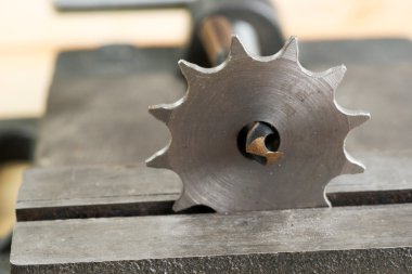 Ahşap masaüstü ortamı araçlar üzerinde kelepçe için vize