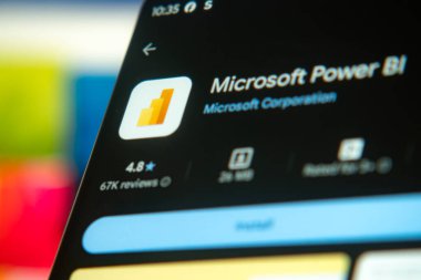 Dhaka, Bangladeş 26 Aralık 2025: Microsoft Powerpoint uygulaması akıllı telefonda. Microsoft PowerPoint, Microsoft tarafından geliştirilen bir sunum programıdır..