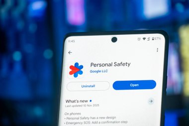 Dhaka, Bangladeş 07 Aralık 2025: Smartphone 'da Kişi Logosu.