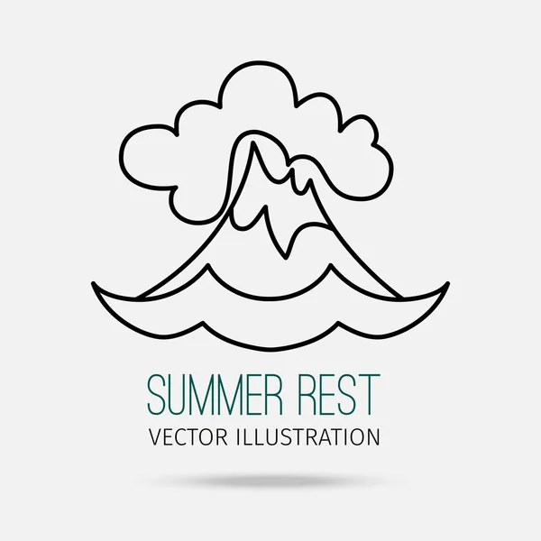 Modern doğrusal tasarım. Volkan.