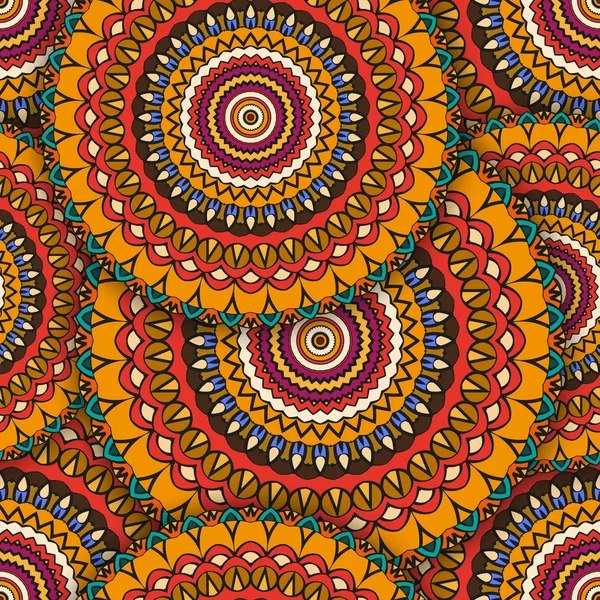 Dikişsiz etnik dekoratif desen