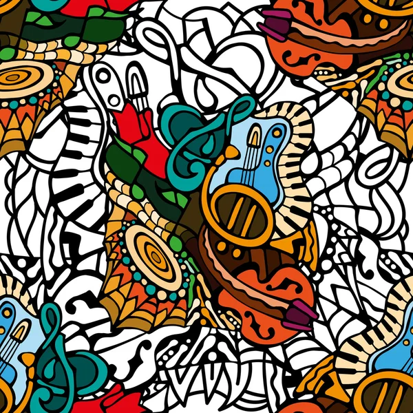 müzik aletleri seamless modeli