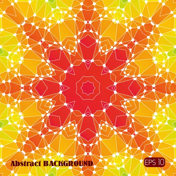 Üçgen parlak geometrik elemanların arka planı 