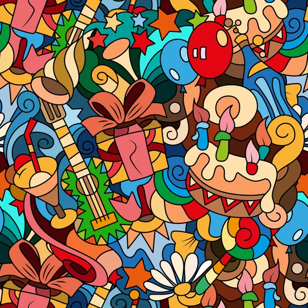 Doğum günü teması sorunsuz desen 