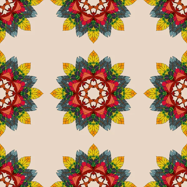 Dikişsiz dairesel parlak desen 