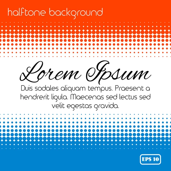 Soyut nokta kırmızı ve mavi arka plan