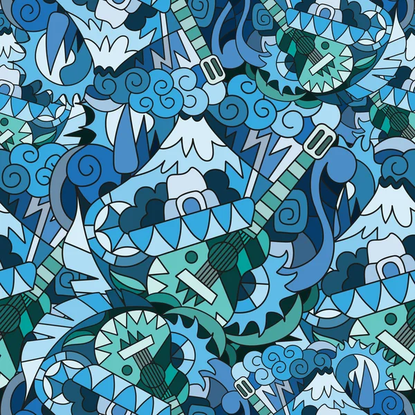 Seamless pattern in Mexican style Vectores De Stock Sin Royalties Gratis