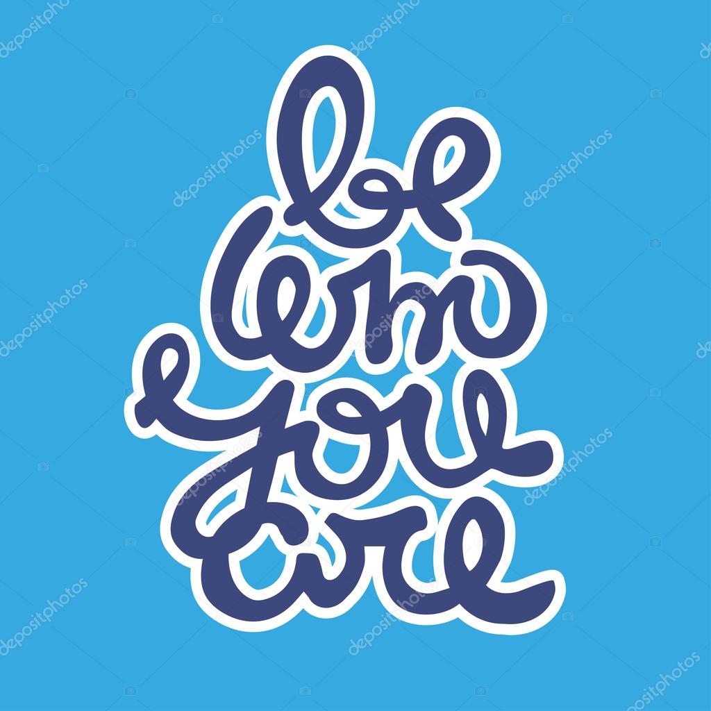 Hand drawn elements of lettering Stock Vector by ©kunststudio 124964074