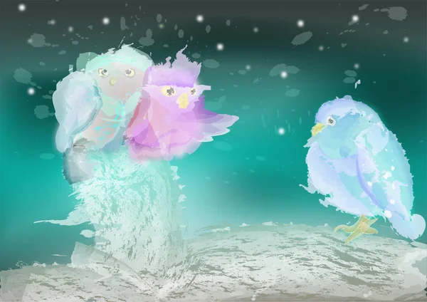 alan arka plan üzerinde baykuş