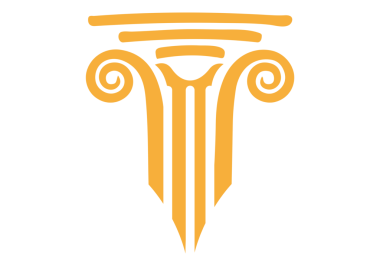 Avukat Firması Şeffaf arkaplan için Biçimli İyonik Sütun logosunu PNG, Sütun Logo Şablonunu Ayarla