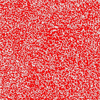 Soyut vektör dokusu. Kırmızıda beyaz. Basit, pürüzsüz desen.