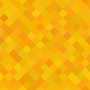 Turuncu gölgeli pikseller. Kusursuz desen.