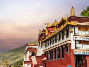 Taktse Manastırı Lhasa Tibet Çin