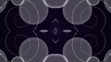 Resimsel bereketli fraktal desen resmi soyut arkaplan