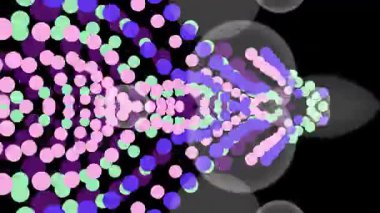 Canlandırılmış arkaplan soyutlama deseni