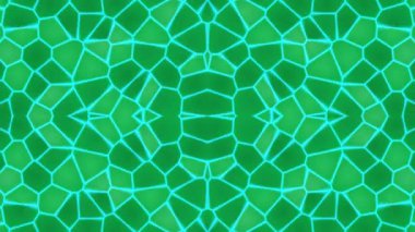 Soyut yeşil mozaik arkaplan