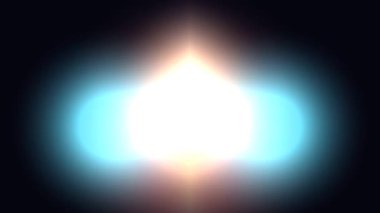 Parçacıkları yüzen ile koyu mavi arka plan. Sorunsuz bir şekilde loopable animasyon.