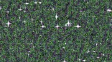 Parçacıkları yüzen ile koyu mavi arka plan. Sorunsuz bir şekilde loopable animasyon.