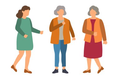 Farklı Çağlardan Üç Kadın Birarada Duruyor