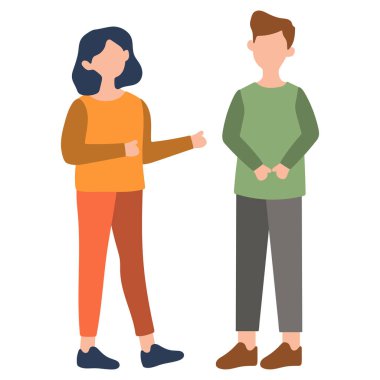 Birbiriyle Konuşan İki Kişi İllüzyonu