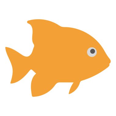 Basit Portakal Balığı Hayvan Resimleri