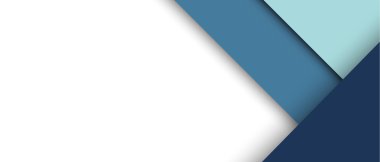 Soyut modern şekli yatay vektör afiş bir malzeme tasarım stili.