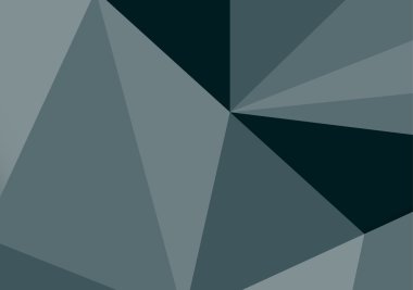 soyut koyu gri poligonal illüstrasyon arka plan vektör