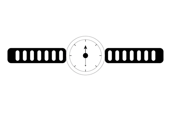 Минимальный вектор часов EPS10 — стоковый вектор