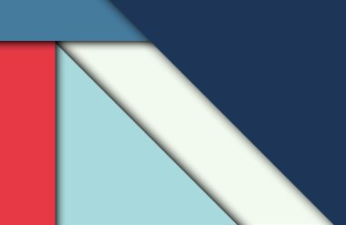 Soyut modern şekli malzeme tasarım stili. Arka plan için malzeme tasarım