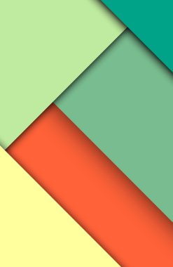 Soyut modern şekli malzeme tasarım stili. Arka plan için malzeme tasarım. vektör çizim. 