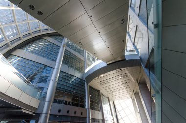 Osaka, Japonya - 30 Kasım 2015: Tarih Müzesi Osaka Side'de