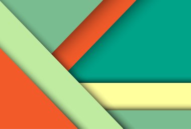 Soyut modern şekli malzeme tasarım stili. Arka plan veya duvar kağıdı için malzeme tasarım