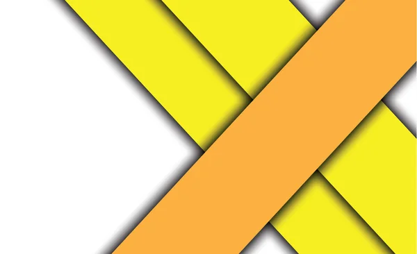Żółty i pomarańczowy abstrakcyjny kształt nowoczesny styl projektowania materiałów. Projektowania materiałów dla tła lub tapetę. Ilustracja wektorowa Eps10. — Wektor stockowy