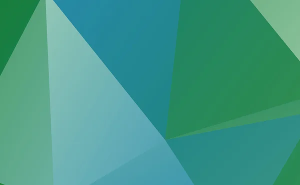 Ilustração poligonal azul claro, verde — Fotografia de Stock
