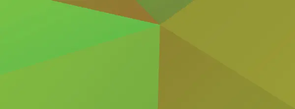 다각형 배경 녹색 및 황색 — 스톡 사진