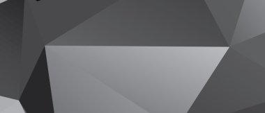 koyu gri poligonal resimde arka plan