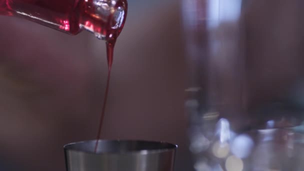 Whisky-Sauercocktail — Stockvideo