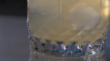 Viski kokteyli kokteyl closeup