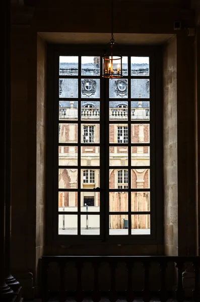 Versaille Palace, Paris, France, window view — Stock Photo, Image