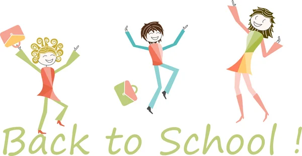 Mutlu çocuklar için okula geri