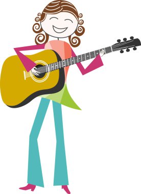 Müzik ve müzisyen çizimi