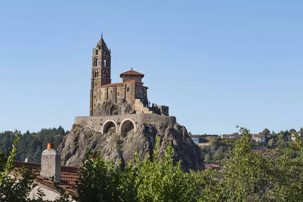 Cappella Cricchetto Nella Città Puy Velay — Foto Stock