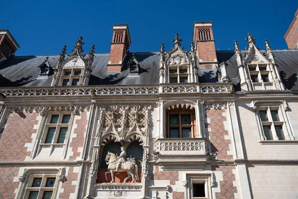 Faade Blois Castle Banks Loire France — Stock fotografie