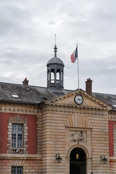 French Flag Entrance Town Hall France — Stock fotografie