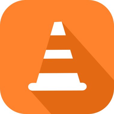 İş veya uyarı işaretleri için renkli simge