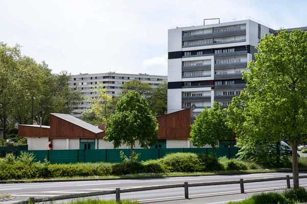 Wohnhaus Einem Vorort Von Paris Frankreich — Stockfoto