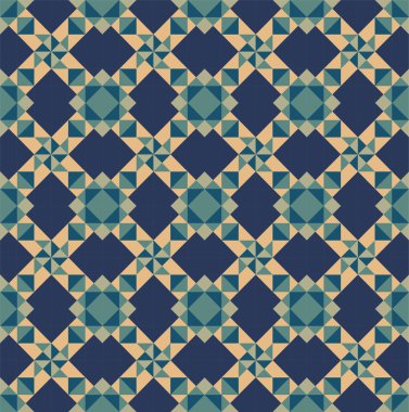 geometrik İskandinav desen