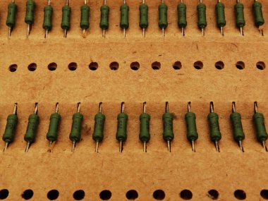 Yeni dirençler ile ambalaj